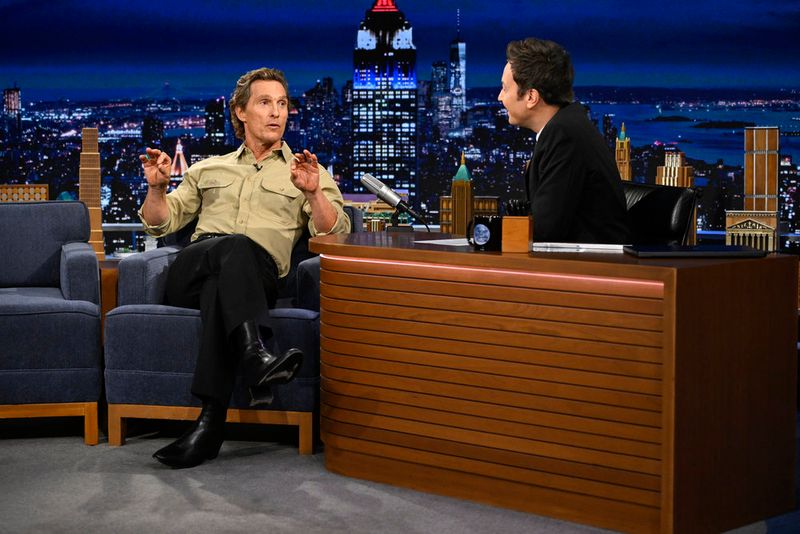 Photos: Matthew McConaughey Talks Pope Meeting, KATSEYE Perform on Fallon — photo 2 of 2