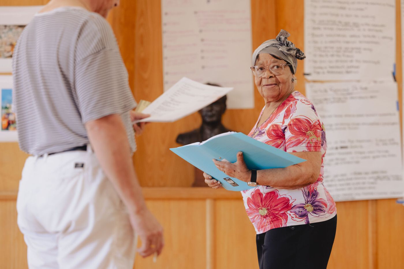 Photos: Mark Rylance in Rehearsals for TARTUFFE (REMIXED) Image