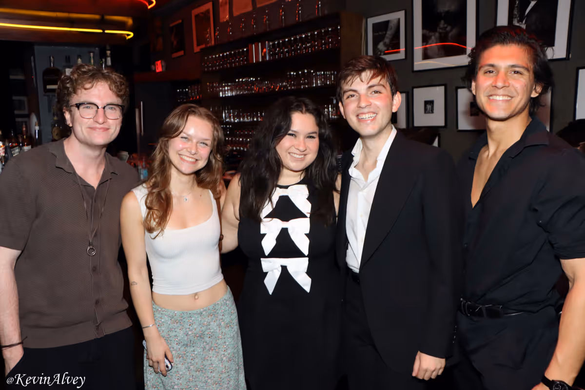Marcus Callaway, Molly Lanoue, Ava Nicole Francis, David Marino, Algonzo at Photos: David Marino Celebrates Michel Legrand's Music at Birdland