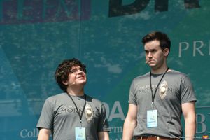 Diego Enrico and Kevin Clay @ BroadwayWorld Diego Enrico and Kevin Clay Photo