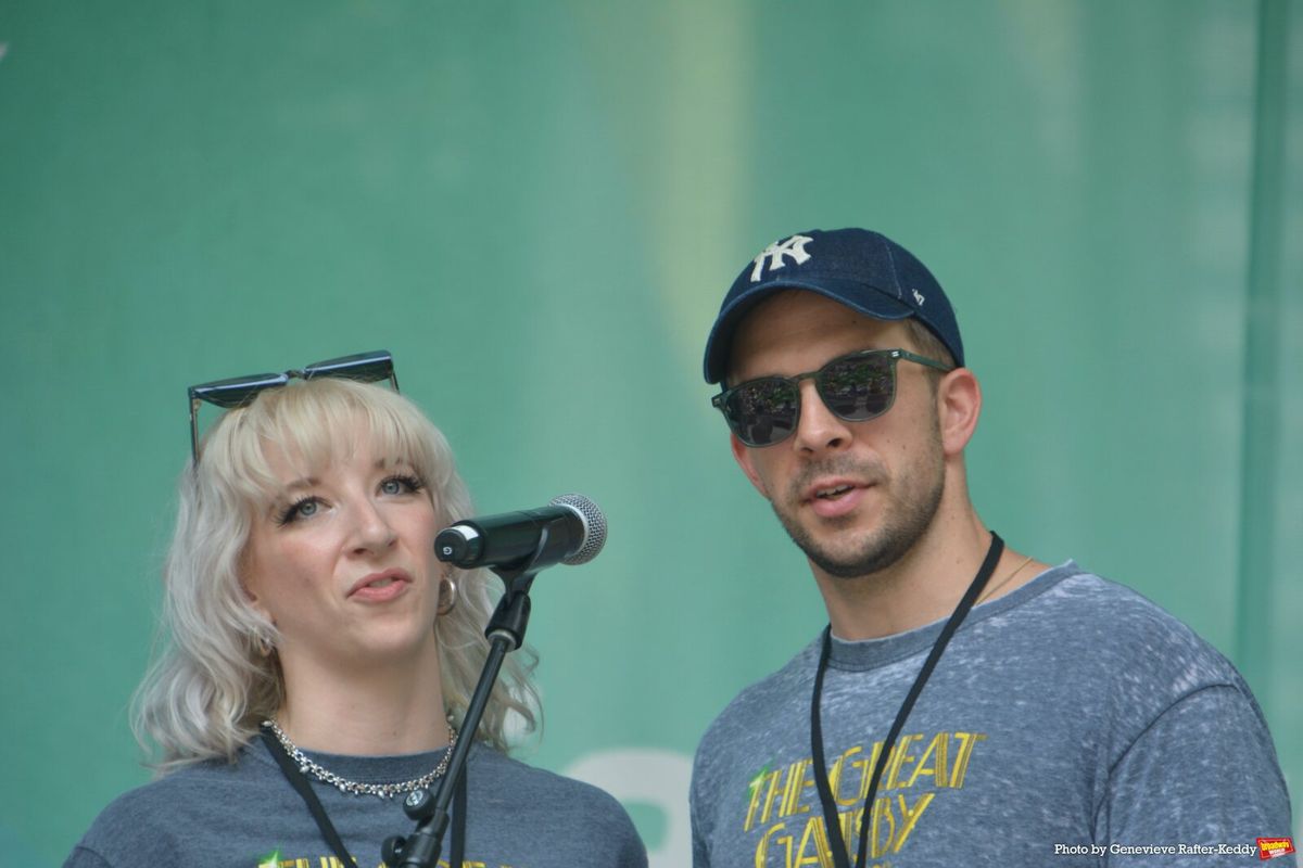 Drew Lake and Kurt Csolak at Photos: THE BOOK OF MORMON, THE GREAT GATSBY, and More Take the Stage At BROADWAY IN BRYANT PARK Week 4