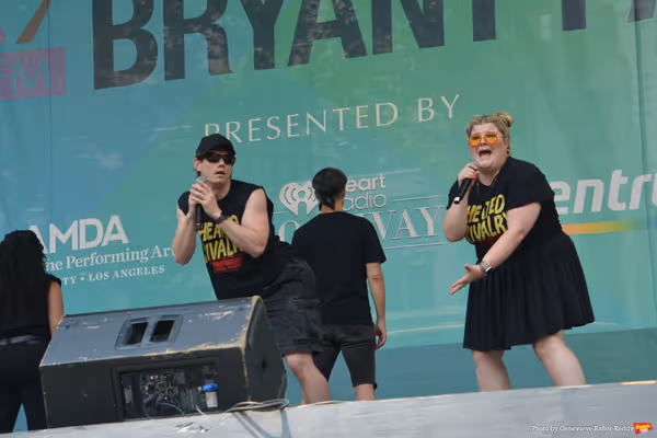Jay Armstrong Johnson and Ryann Redmond Photo