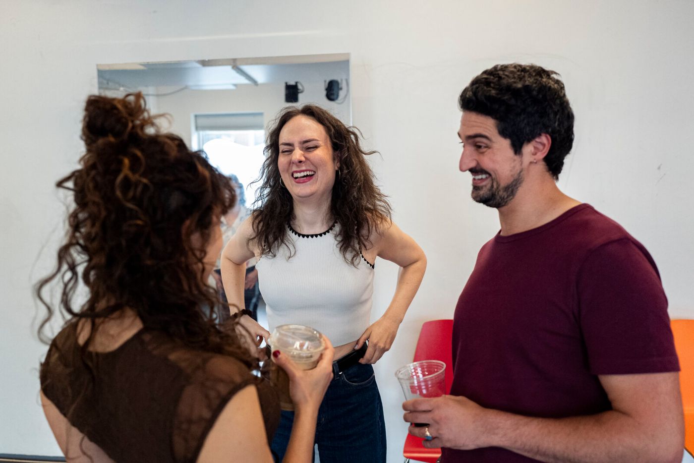 Photo Exclusive: TO HAVE AND TO HOLD In Rehearsal With Laura Lapidus, Tedra Millan and Yuriy Sardarov Image