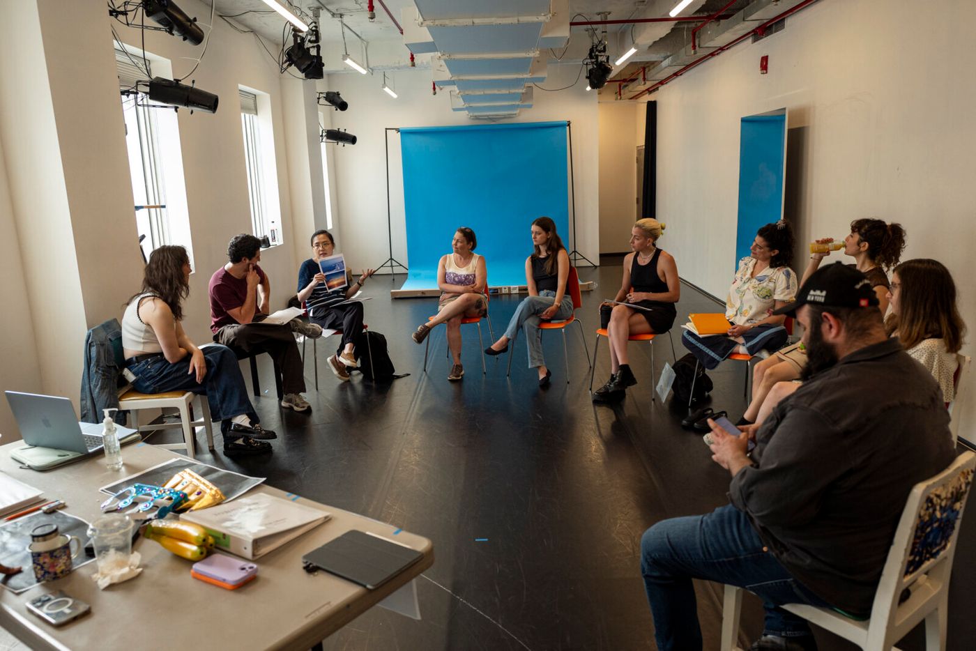 Photo Exclusive: TO HAVE AND TO HOLD In Rehearsal With Laura Lapidus, Tedra Millan and Yuriy Sardarov Image