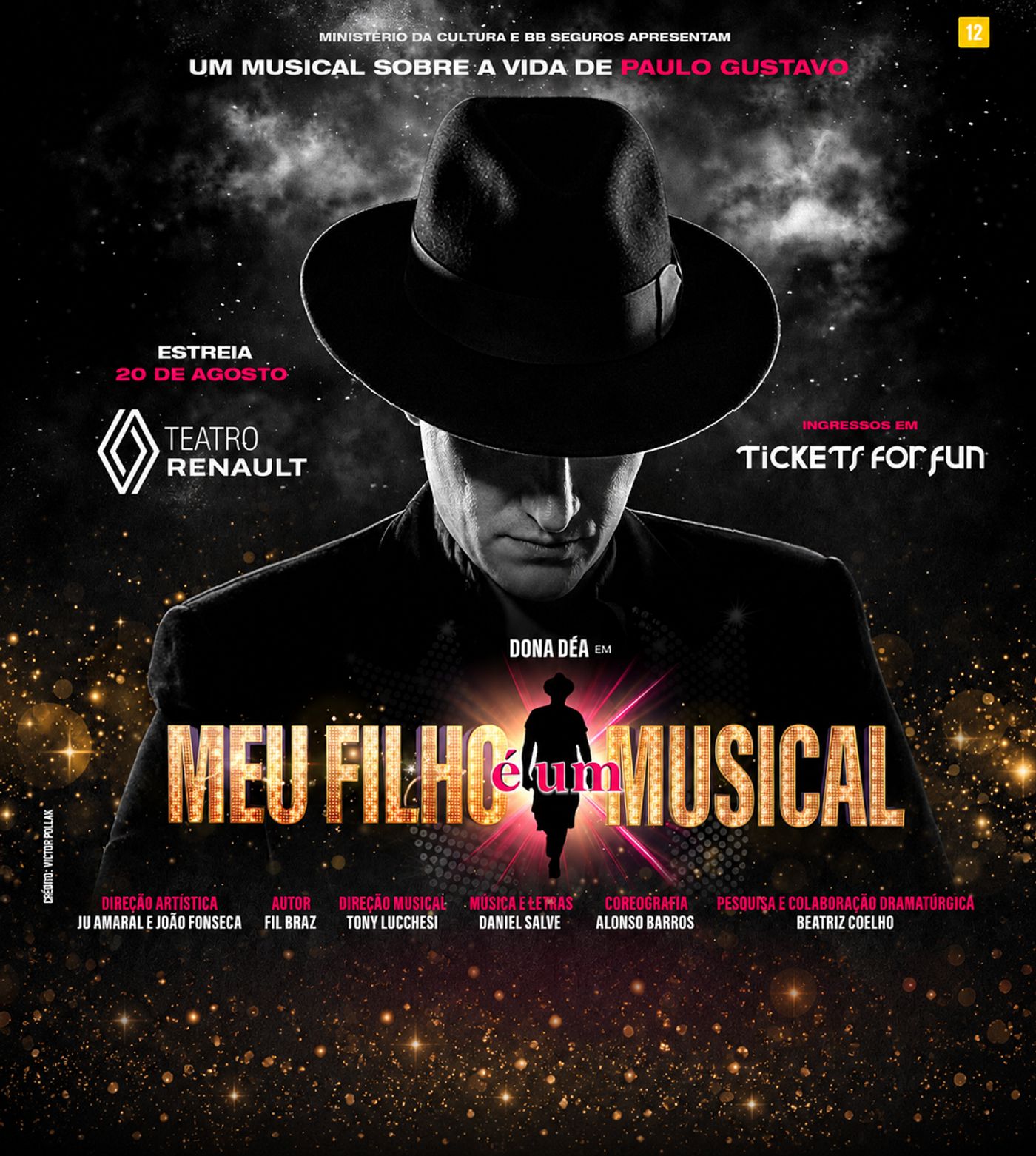 MEU FILHO É UM MUSICAL Brings the Life and Legacy of Beloved Brazilian Comedian Paulo Gustavo to the Stage Image
