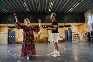 Kaycee Stroh & Jason Donovan @ BroadwayWorld Kaycee Stroh & Jason Donovan Photo
