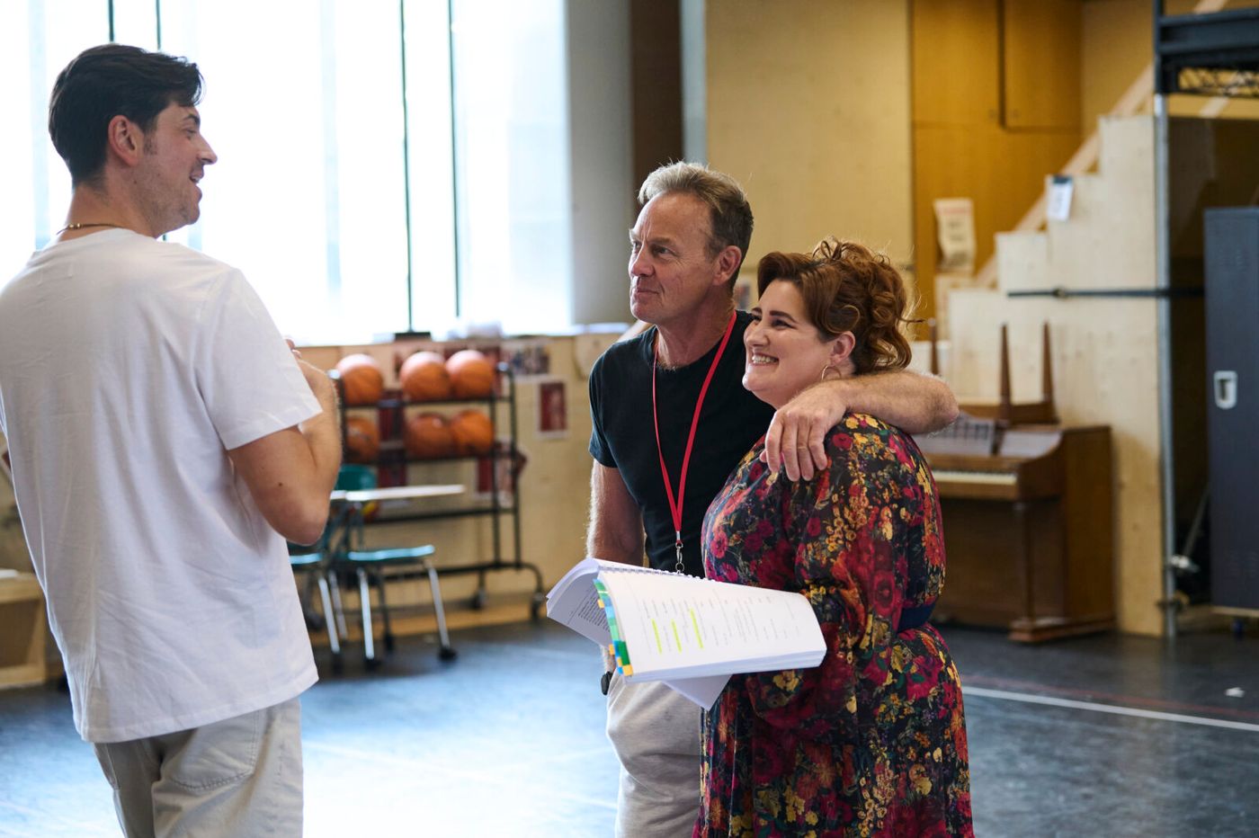 Photos: First Look At Jason Donovan And The Cast Of Disney's HIGH SCHOOL MUSICAL In Rehearsals Image