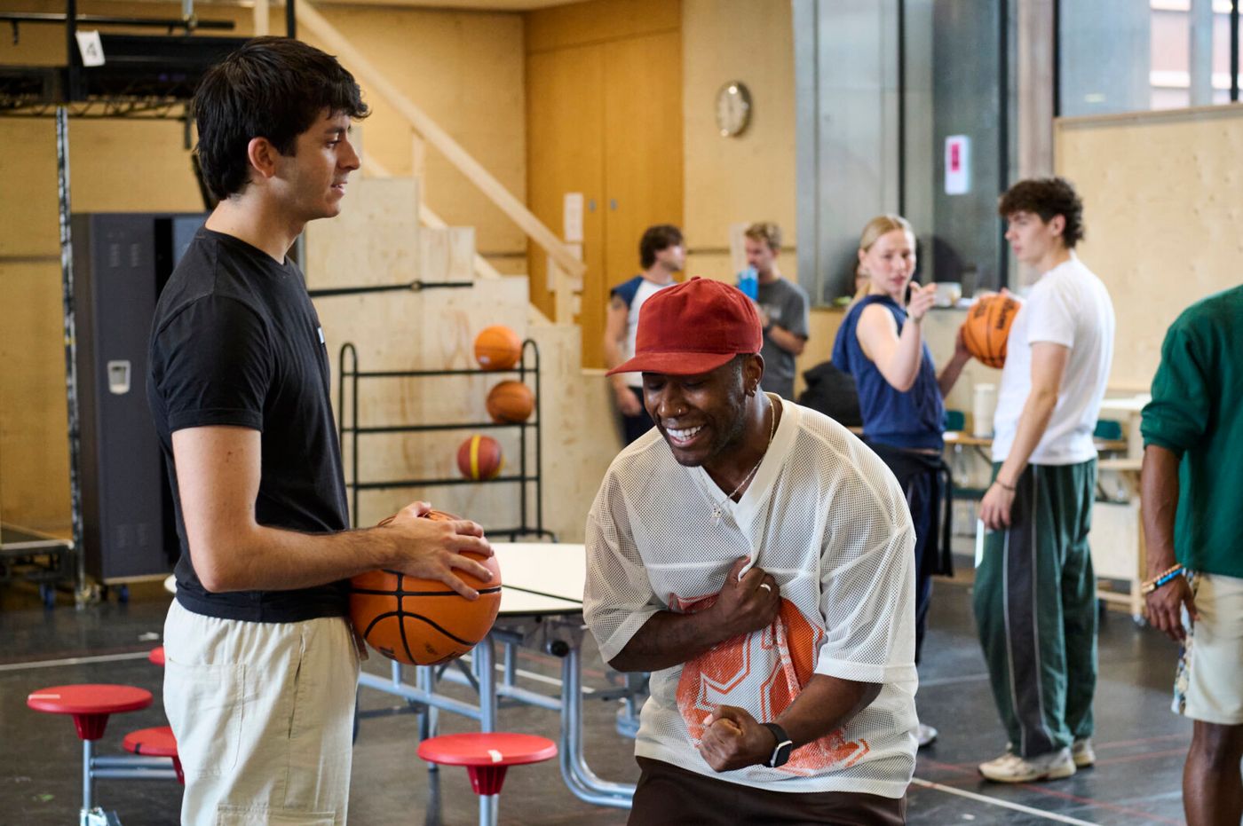 Photos: First Look At Jason Donovan And The Cast Of Disney's HIGH SCHOOL MUSICAL In Rehearsals Image