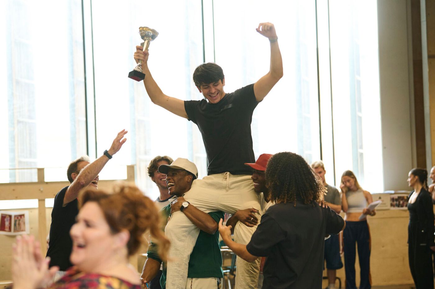 Photos: First Look At Jason Donovan And The Cast Of Disney's HIGH SCHOOL MUSICAL In Rehearsals Image
