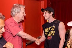Jeff Daniels, Jay Armstrong Johnson Photo