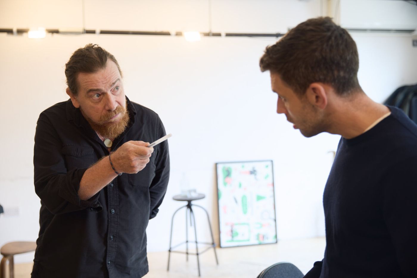 Photos: First Look at Benjamin O'Mahony and More in Rehearsals for HOLY FOOL Image