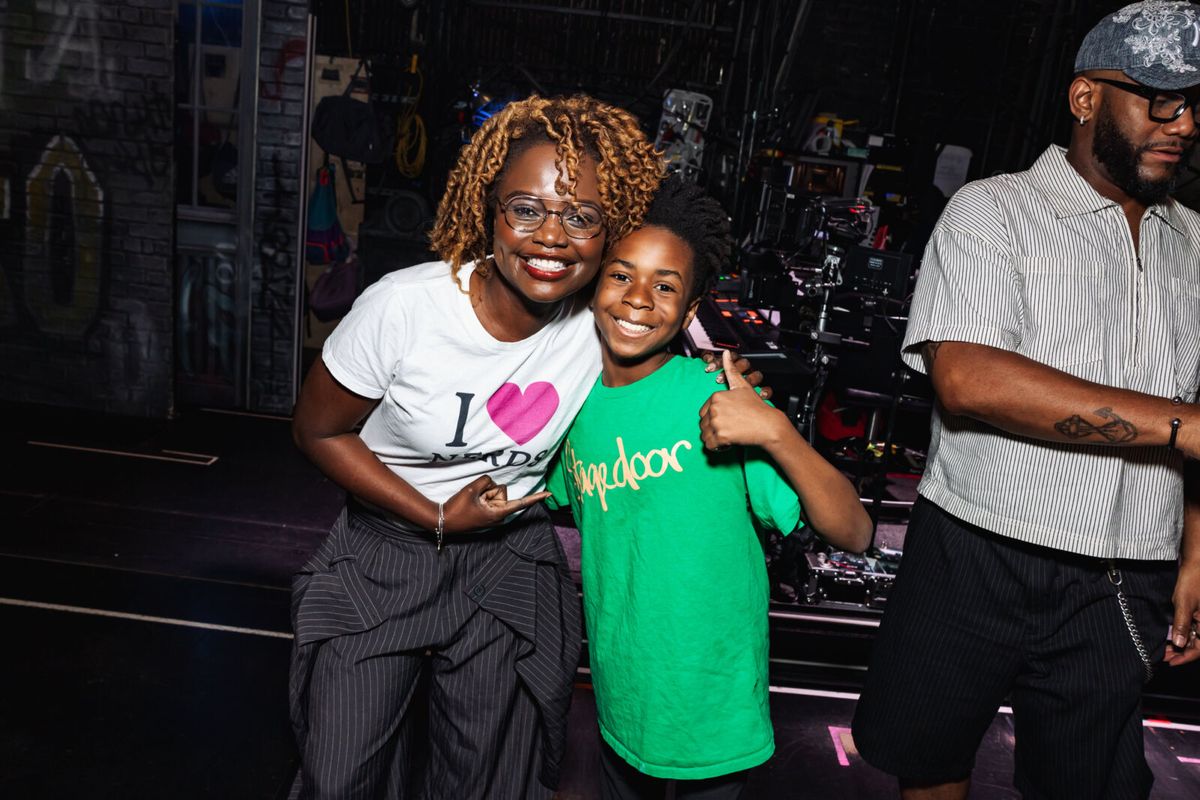 Blake Channing Taylor at Photos: MJ THE MUSICAL on Broadway Welcomes Karine Jean-Pierre & Bobby Brown