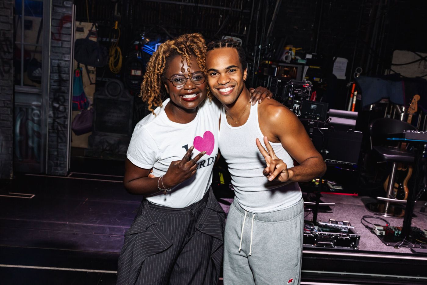 Photos: MJ THE MUSICAL on Broadway Welcomes Karine Jean-Pierre & Bobby Brown Image