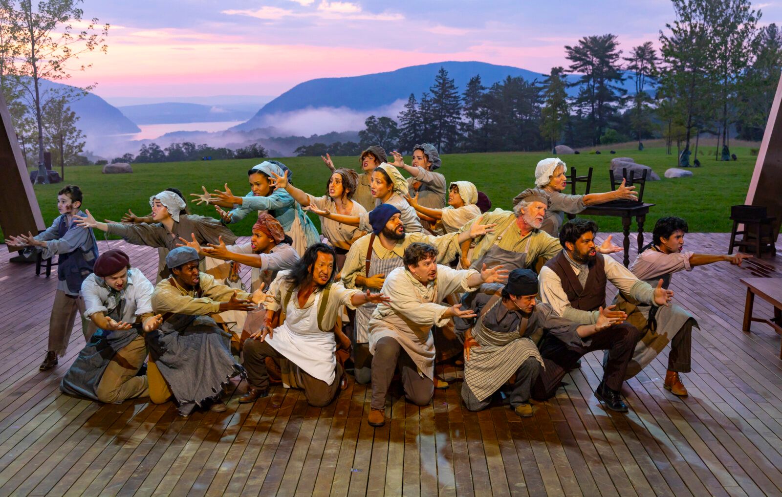 Photos: First Look at Josh Young, Denis Lambert and More in LES MISÉRABLES at Hudson Valley Shakespeare — photo 2 of 15