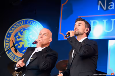 Christian Hoff and Daniel Reichard Photo