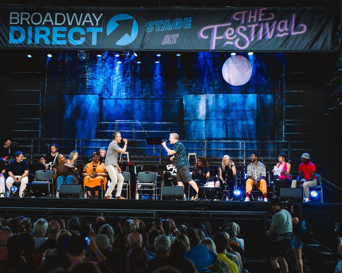 Adam Pascal, Anthony Rapp at Photos: Original RENT Cast Reunites at The Festival & More from Day 2