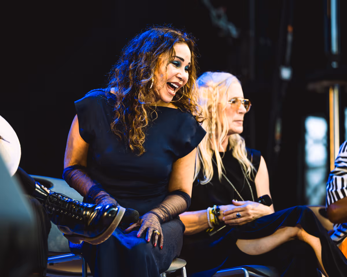 Daphne Rubin-Vega at Photos: Original RENT Cast Reunites at The Festival & More from Day 2