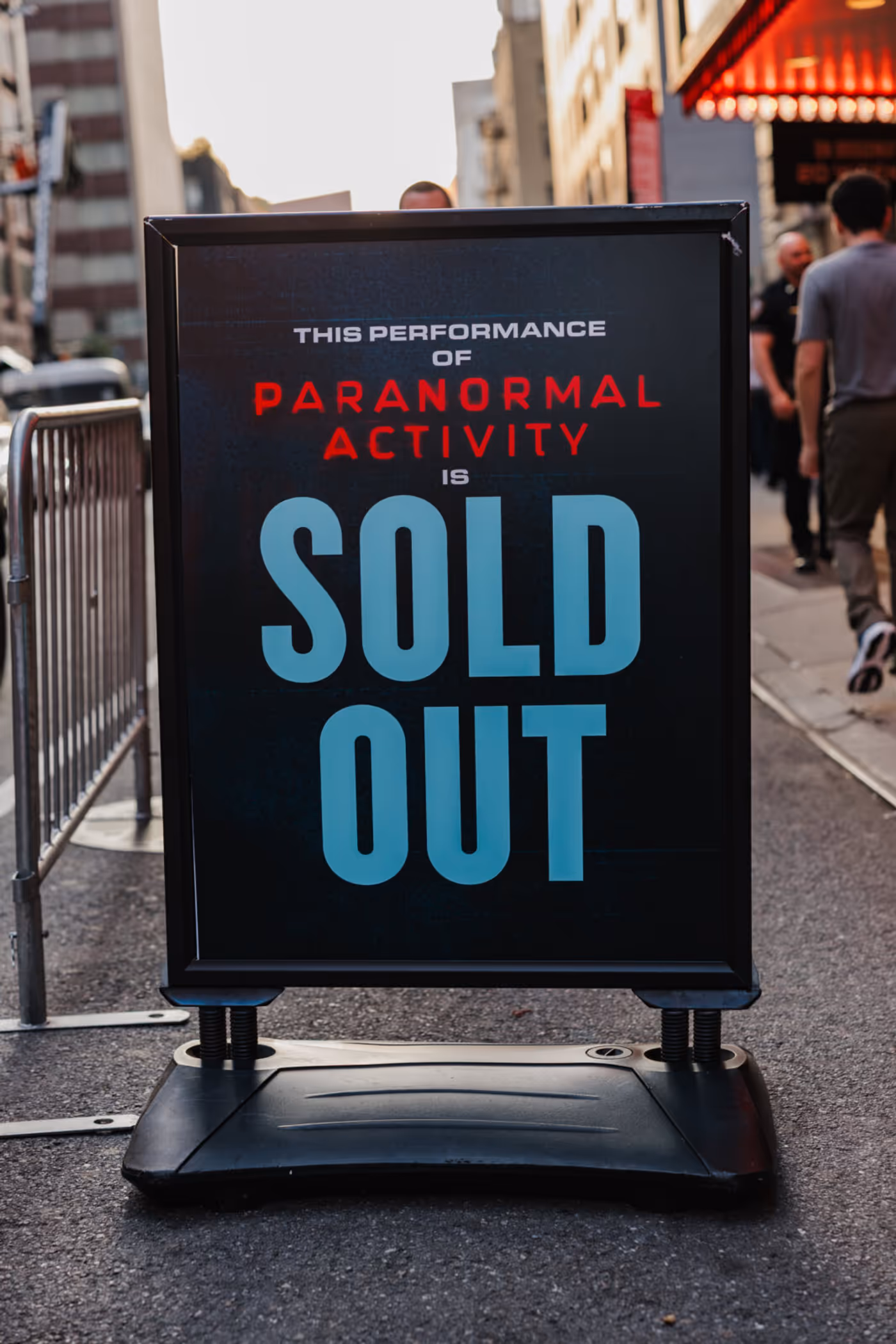 Photos/Video: Go Inside the First Preview for PARANORMAL ACTIVITY on Broadway Image