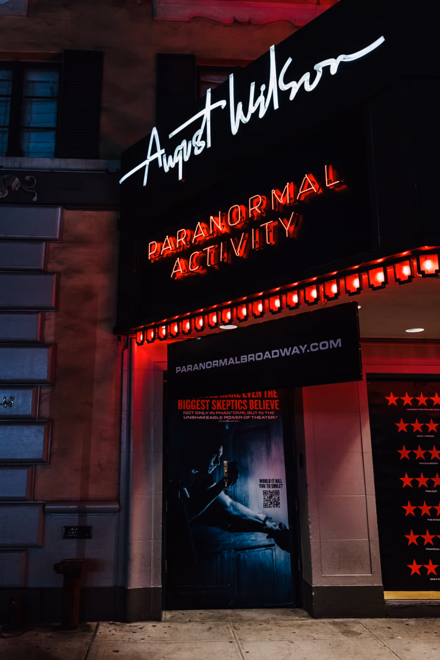 Photos/Video: Go Inside the First Preview for PARANORMAL ACTIVITY on Broadway Image