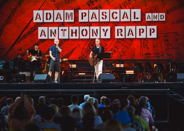 Anthony Rapp & Adam Pascal Photo
