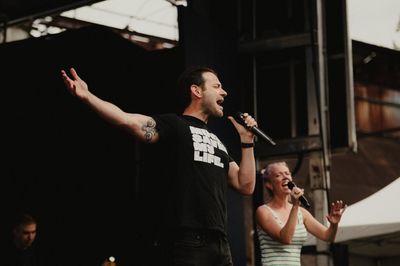 Colin Donnell and Patti Murin Photo