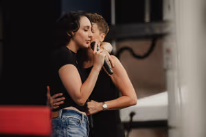 Lauren Patten and Jenn Colella @ BroadwayWorld Lauren Patten and Jenn Colella Photo