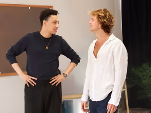 Present Laughter - Kit Young and Seb Carrington - Simon Annand @ BroadwayWorld Present Laughter - Kit Young and Seb Carrington - Simon Annand Photo