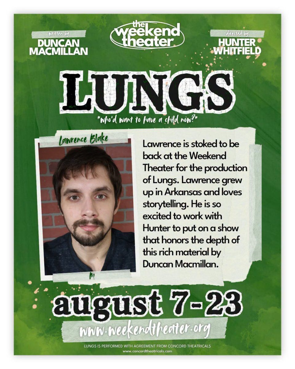 Review: LUNGS at The Weekend Theater in Little Rock Image