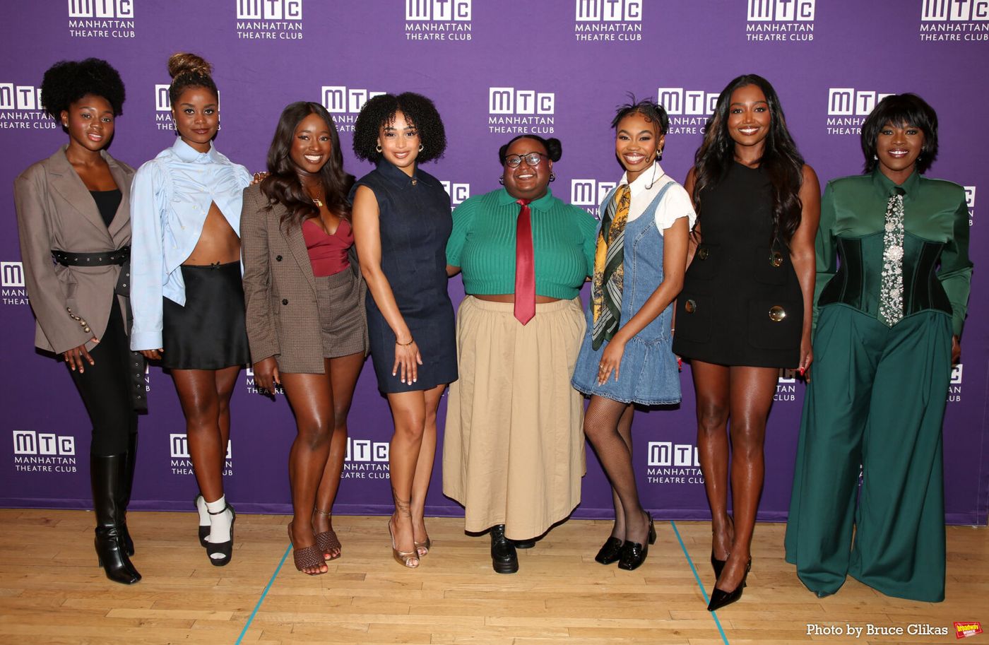 Photos: Denée Benton, Patina Miller, and the Cast of SCHOOL GIRLS; OR, THE AFRICAN MEAN GIRLS PLAY Meets the Press Image