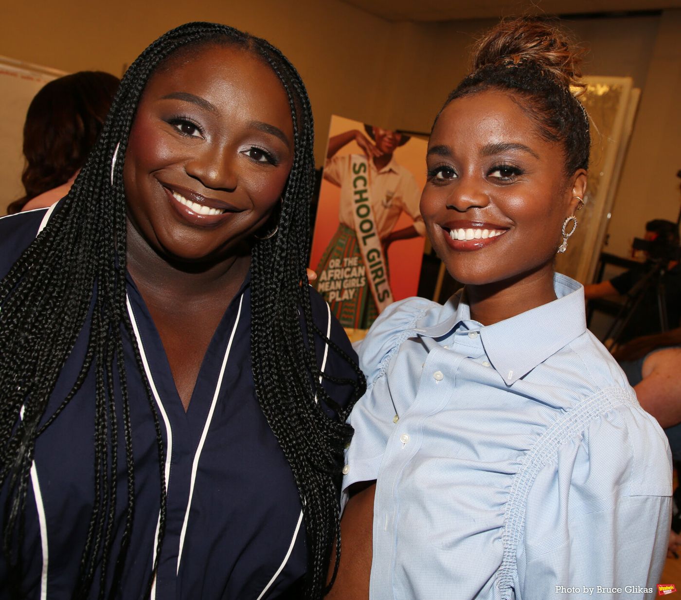 Photos: Denée Benton, Patina Miller, and the Cast of SCHOOL GIRLS; OR, THE AFRICAN MEAN GIRLS PLAY Meets the Press Image