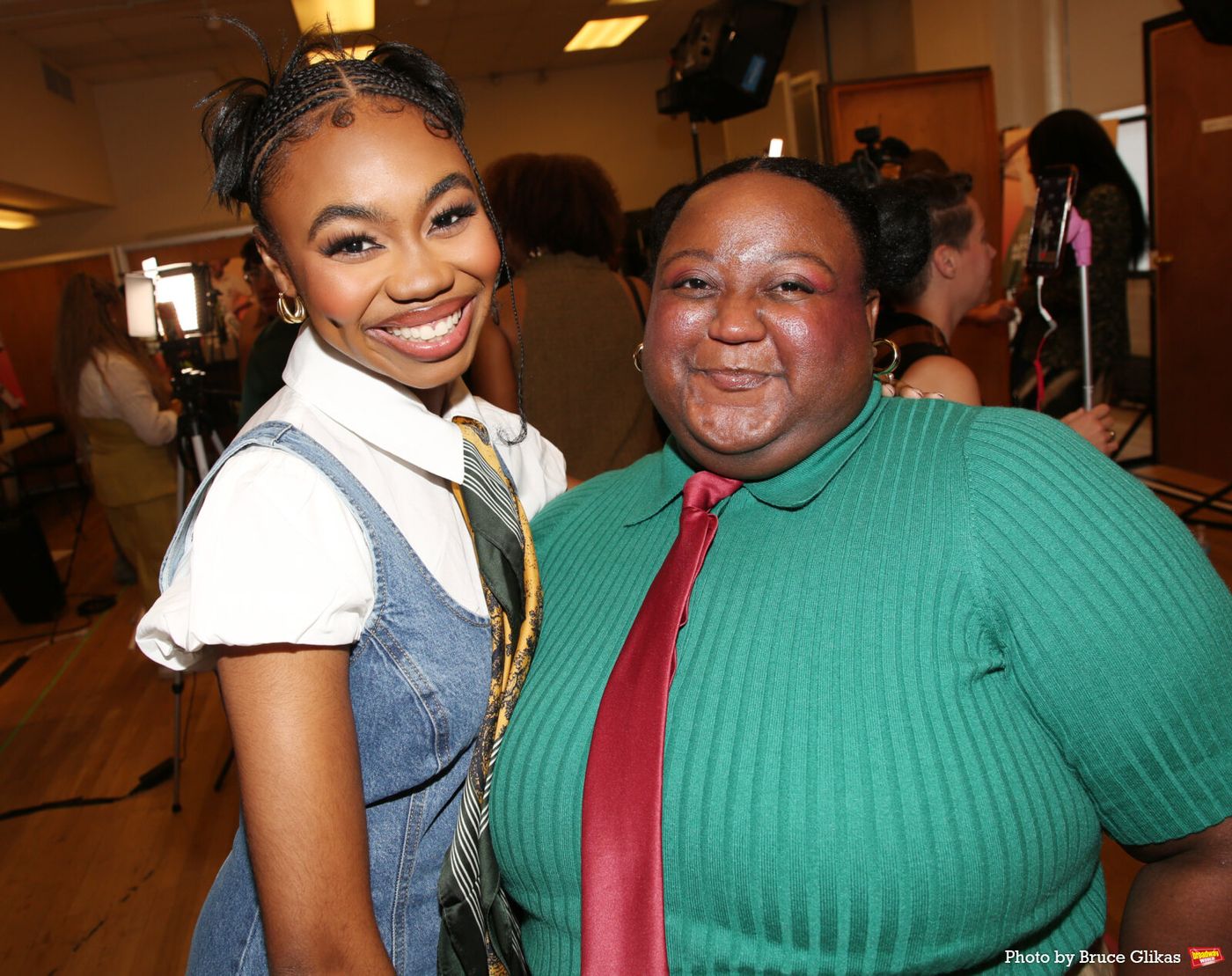 Photos: Denée Benton, Patina Miller, and the Cast of SCHOOL GIRLS; OR, THE AFRICAN MEAN GIRLS PLAY Meets the Press Image