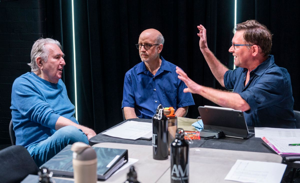 Al Tapper, David Wolfson, Brian Childres at Photos: AFTER ALL THESE YEARS: THE MUSICALS OF AL TAPPER Begins Rehearsals