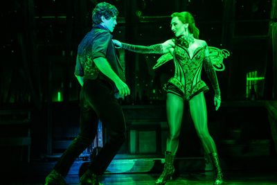 Aaron Tveit, Kelsie Watts Photo