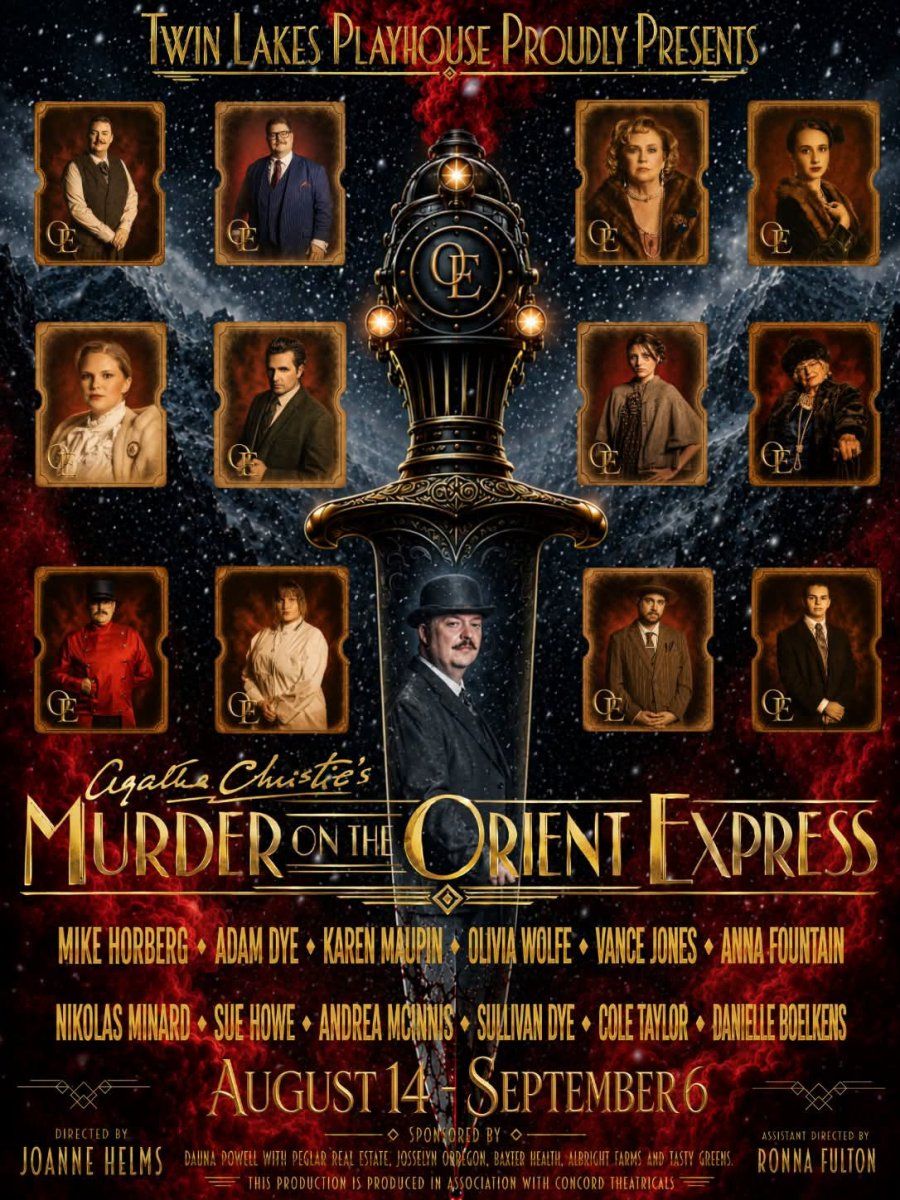 Review: AGATHA CHRISTIE'S MURDER ON THE ORIENT EXPRESS at Twin Lakes Playhouse in Mountain Home Image