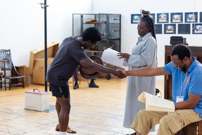 Michael Ahomka-Lindsay, Madeline Appiah, Everal A. Walsh Photo