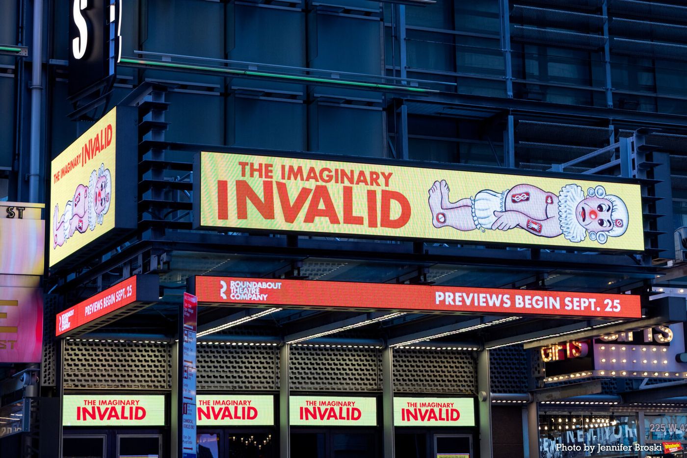 Up on the Marquee: THE IMAGINARY INVALID Arrives on Broadway Image