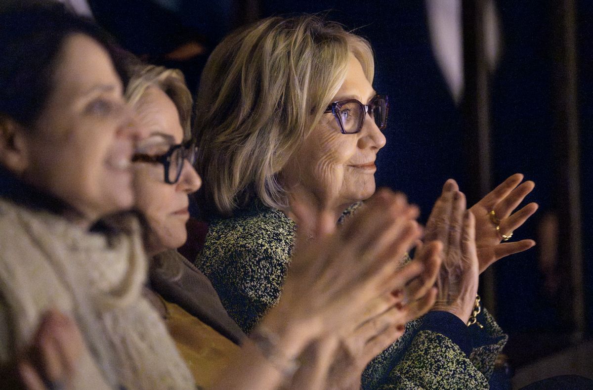Hillary Clinton at Photos: Hillary Clinton Attends THE REAL IVANOV Off-Broadway