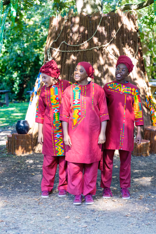Becky Sanneh, Elizabeth Peace and Cynthia Emeagi Photo