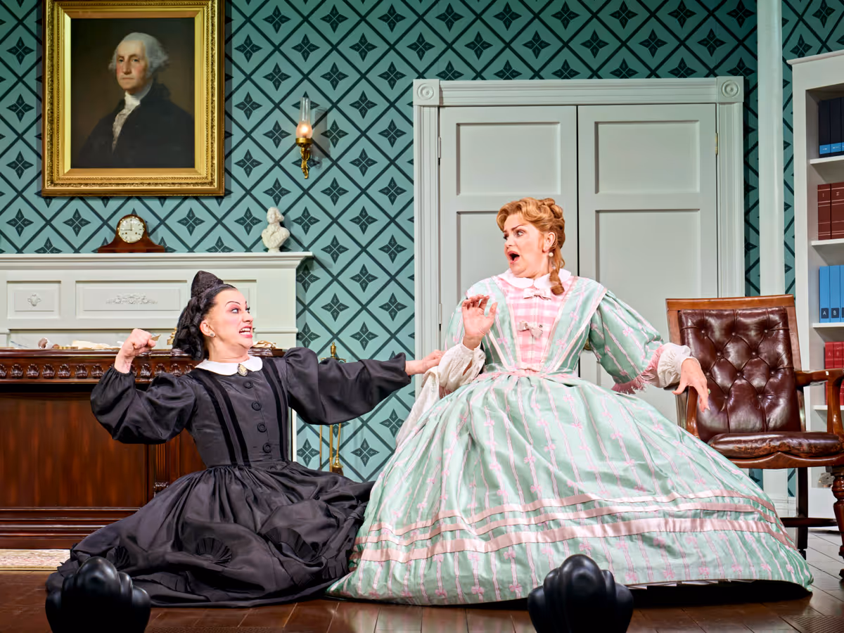 Jinkx Monsoon and Kate O'Donnell at Photos: First Look at Jinkx Monsoon in OH, MARY! in the West End