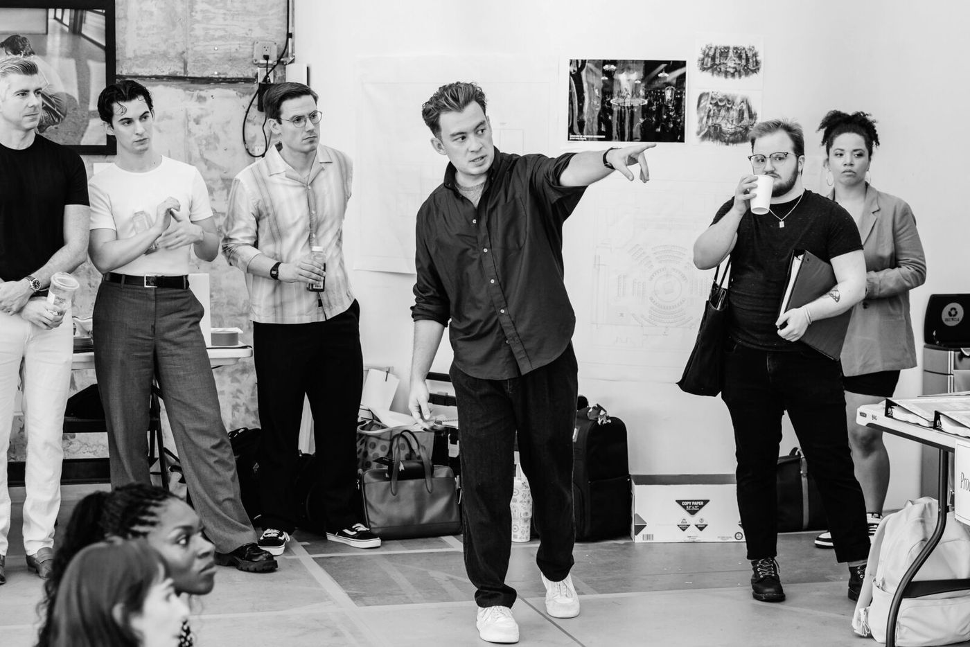 Photos: Inside Rehearsals for MEMOIRS OF AMOROUS GENTLEMEN Image