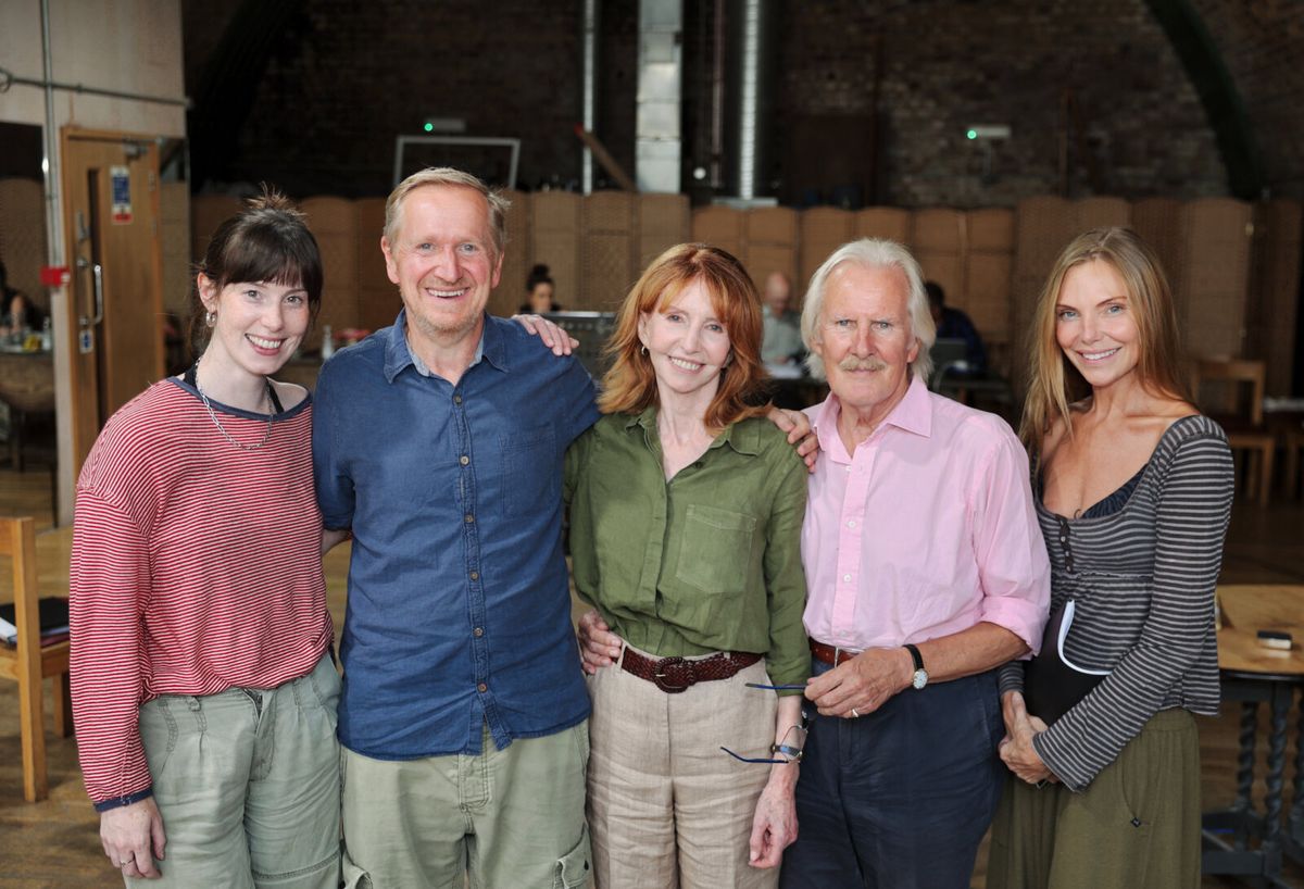 Niamh Finlay, Matthew Cottle, Jane Asher, David Robb, Samantha Womack credit Jonathan Phang at Photos: Jane Asher and Samantha Womack in Rehearsal for BY ROYAL APPOINTMENT