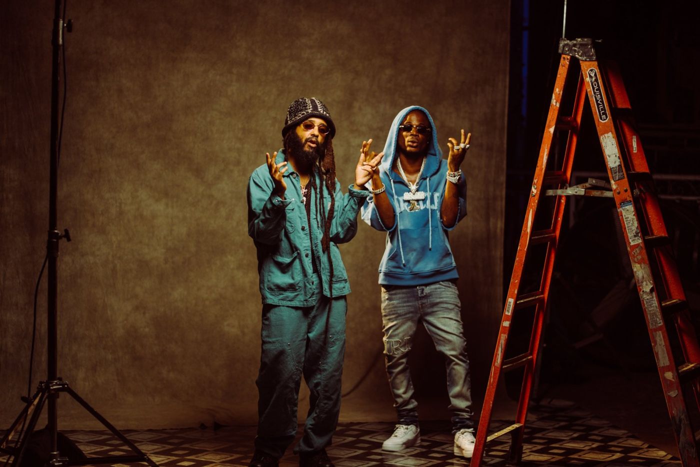 Photos: Protoje & Stephen Marley Release 1000 LASHES Video Image
