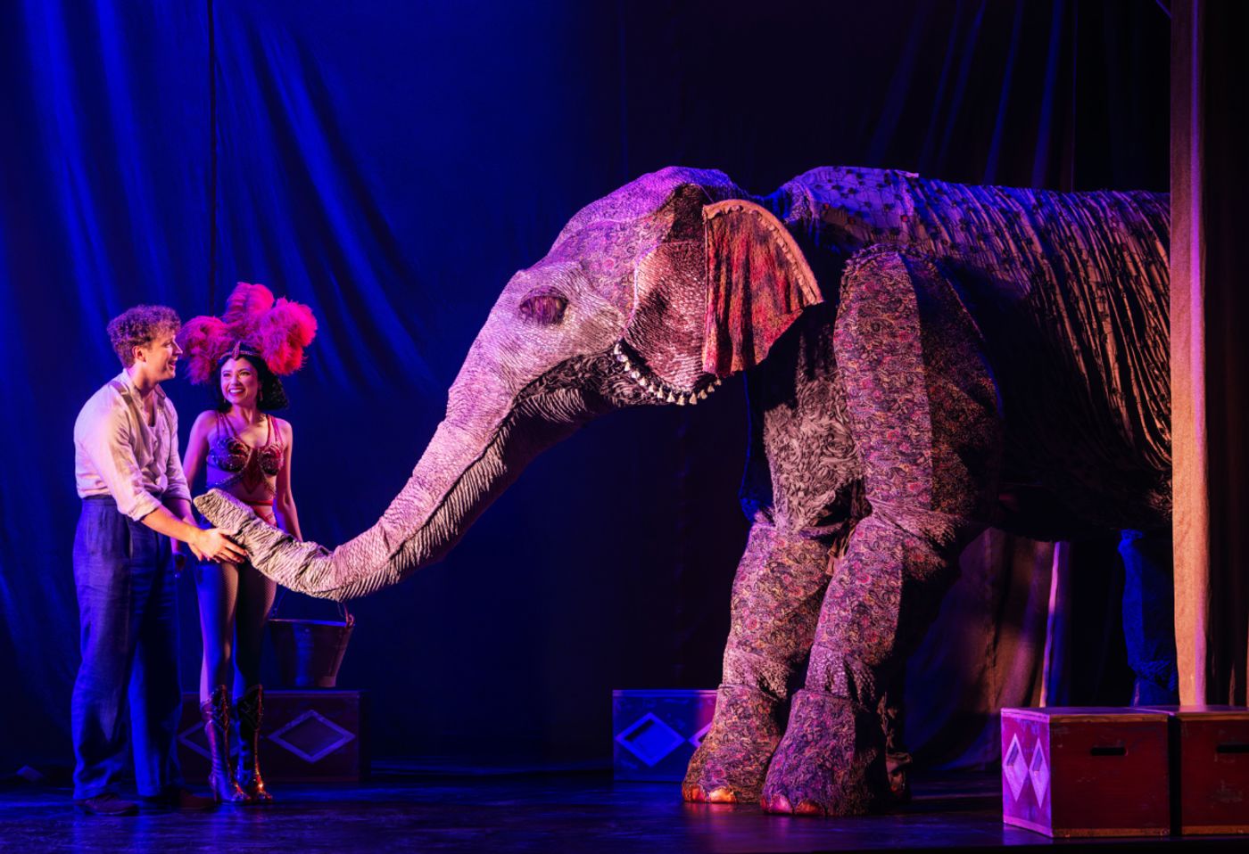 Review: WATER FOR ELEPHANTS Brings Romance, Puppetry and Circus Magic to Broadway San Diego Image