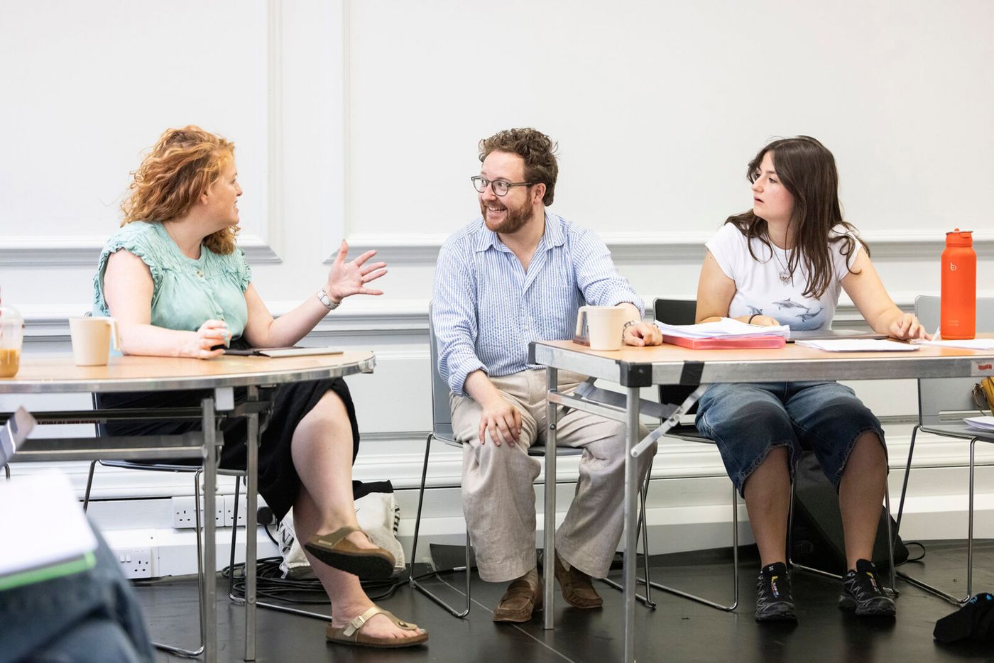 Photos: Michelle Dockery, Laura Aikman and More in Rehearsal for BLOODSPORT: AFTER HELEN OF TROY Image
