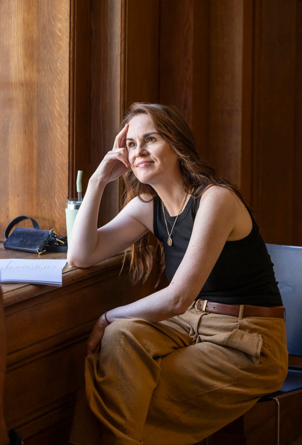 Michelle Dockery at Photos: Michelle Dockery, Laura Aikman and More in Rehearsal for BLOODSPORT: AFTER HELEN OF TROY