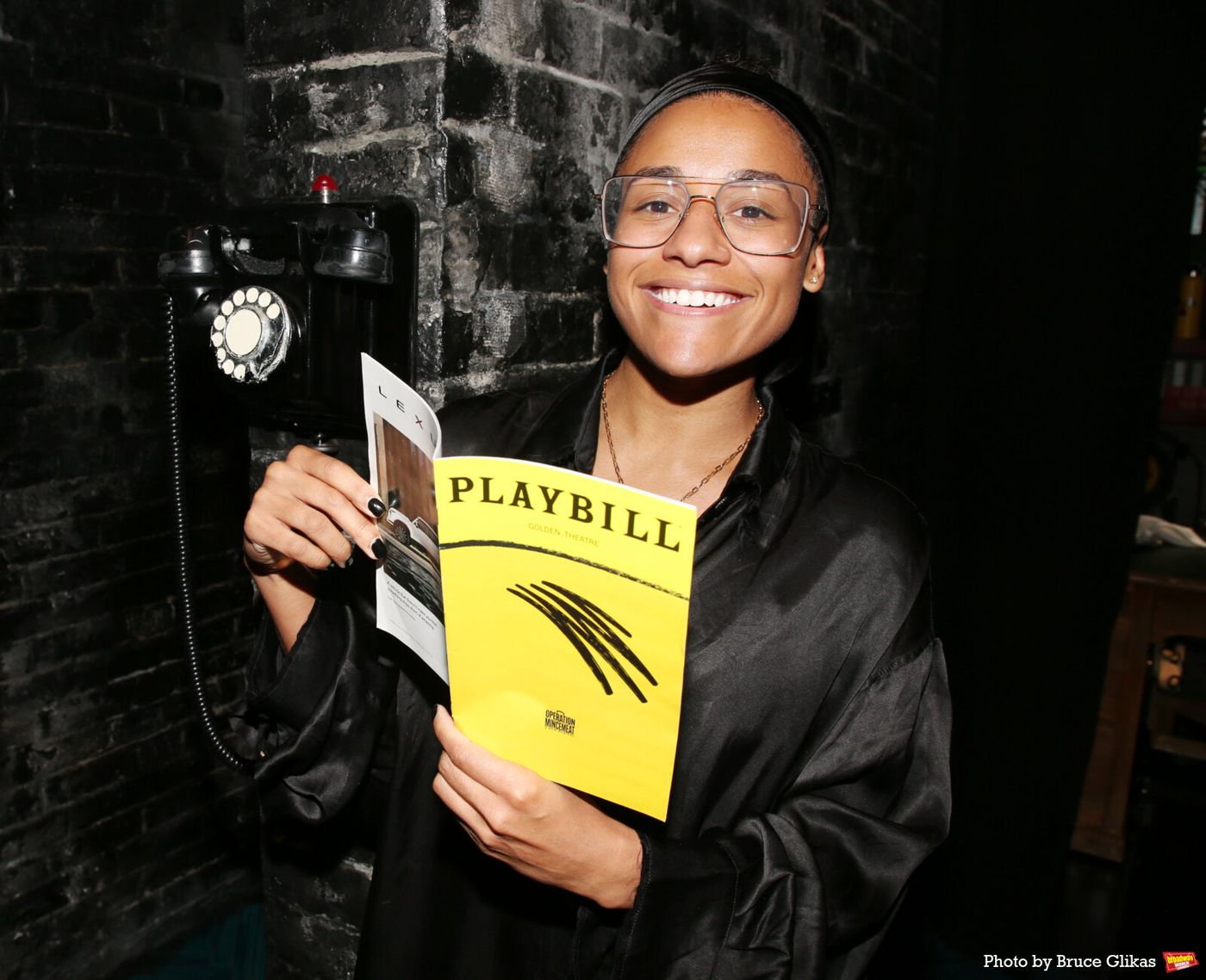 Photos: Ariana DeBose Visits OPERATION MINCEMEAT on Broadway Image