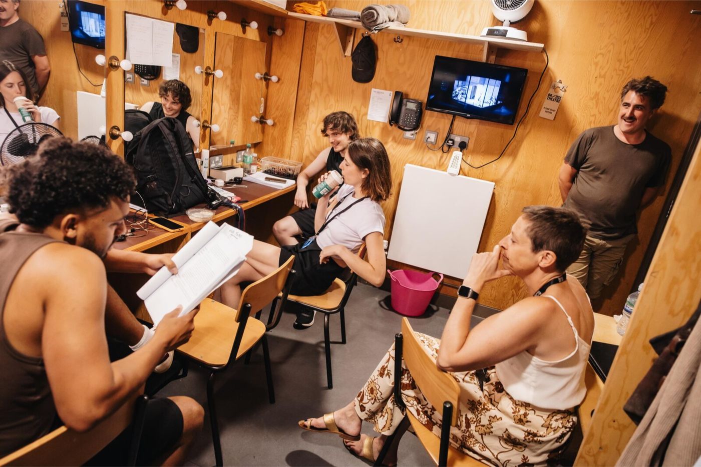 Photos: Behind the Scenes of THE ORESTEIA at London Theatre Company Image