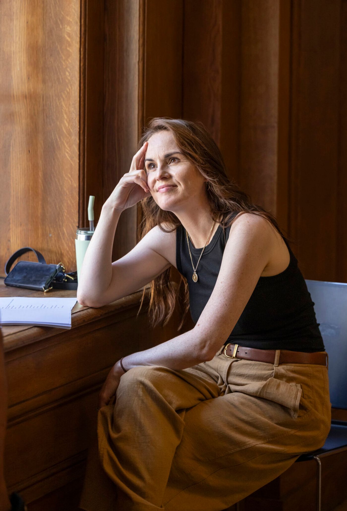 Photos: Michelle Dockery and Laura Aikman in Rehearsal For BLOODSPORT: AFTER HELEN OF TROY Image