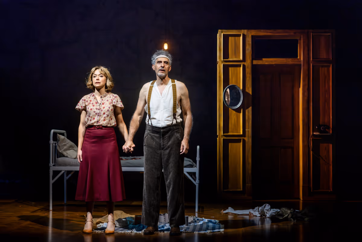 Tatiana Maslany and John Turturro at Photos: Paul Giamatti, John Turturro and More in RHINOCEROS at A.R.T.