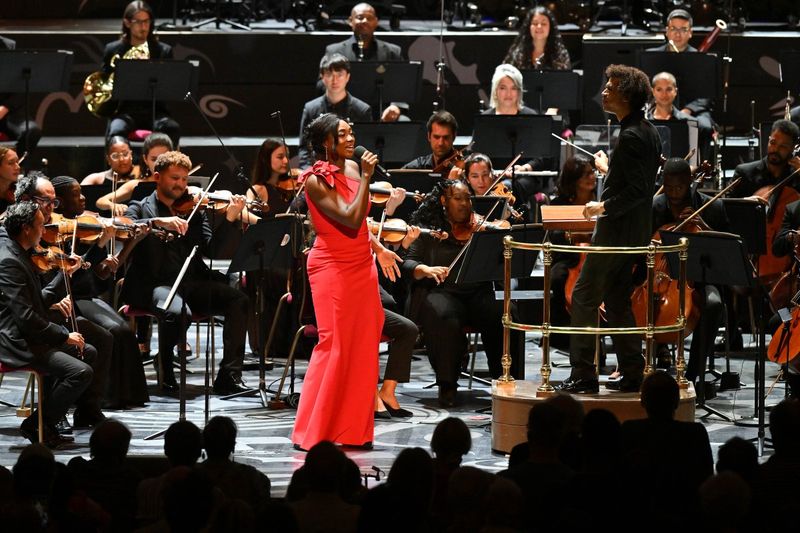Review: BBC PROMS: CHINKEKE! ORCHESTRA WITH ANGEL BLUE, Royal Albert Hall Image